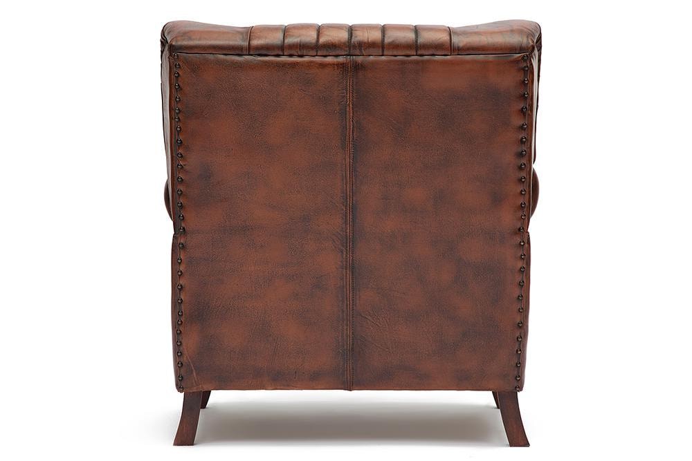 Кресло Secret De Maison CHEROKEE ( mod. M-9001 ) кожа буйвола, 82х78х90см, коричневый
