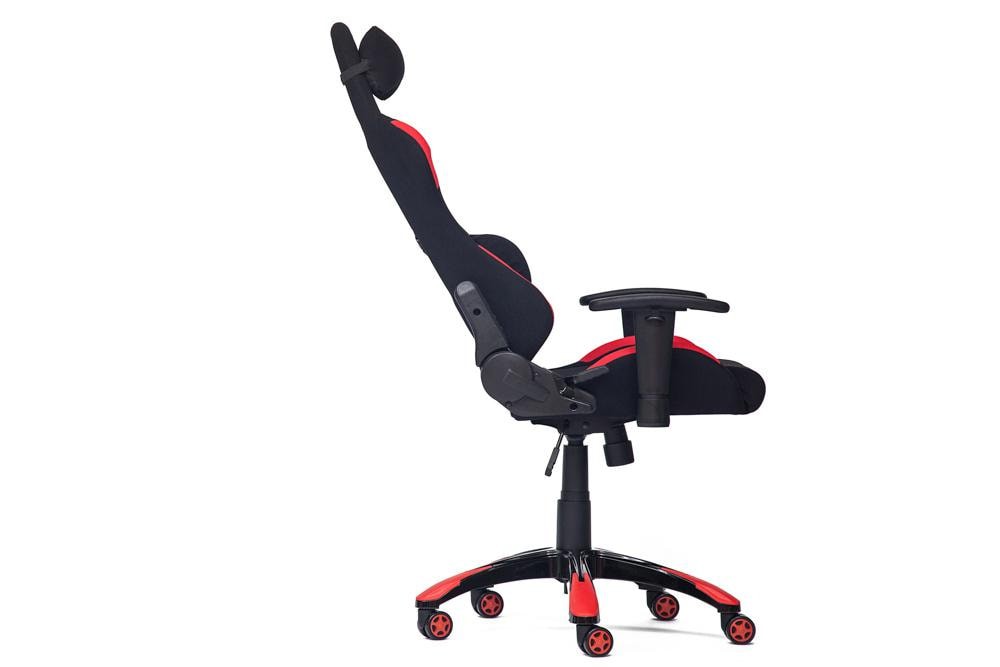 Кресло iGear ткань, черно-красный/Black-Red